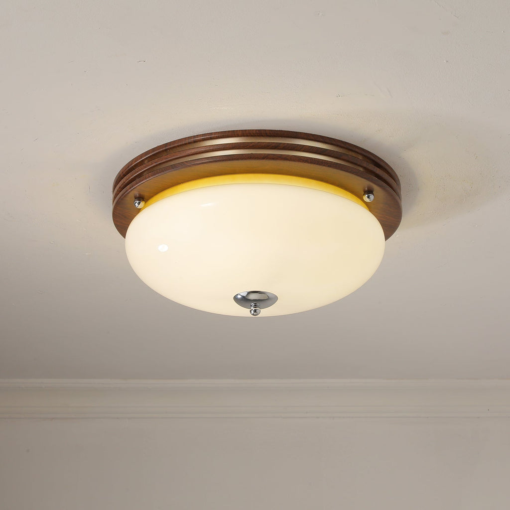 Salora Glass Ceiling Light-Moonnatur