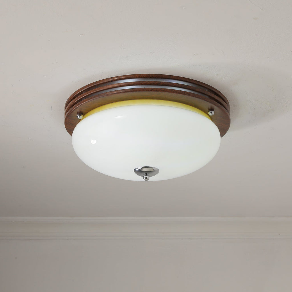 Salora Glass Ceiling Light-Moonnatur