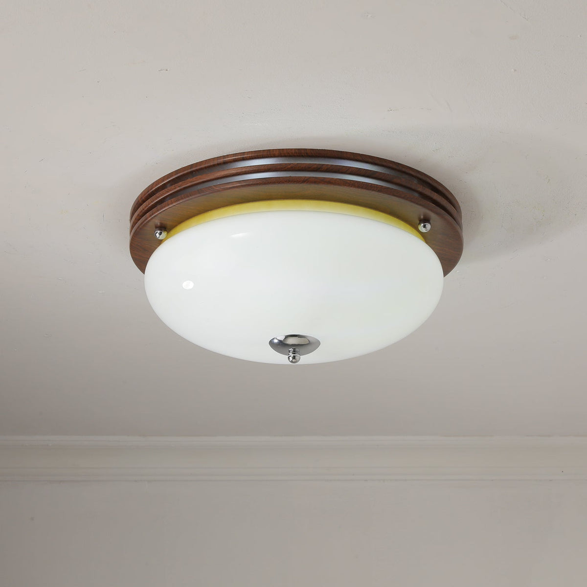 Salora Glass Ceiling Light-Moonnatur