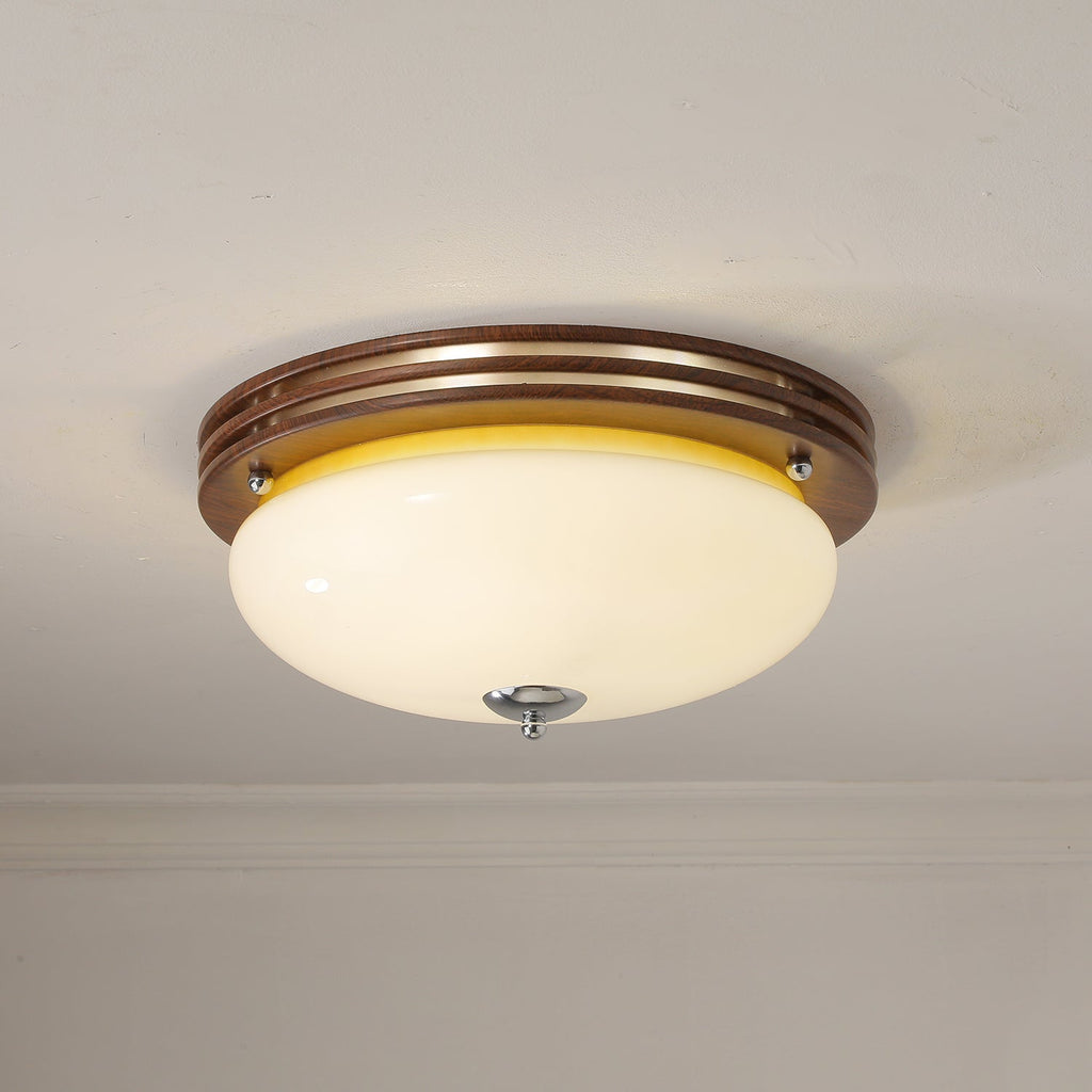 Salora Glass Ceiling Light-Moonnatur