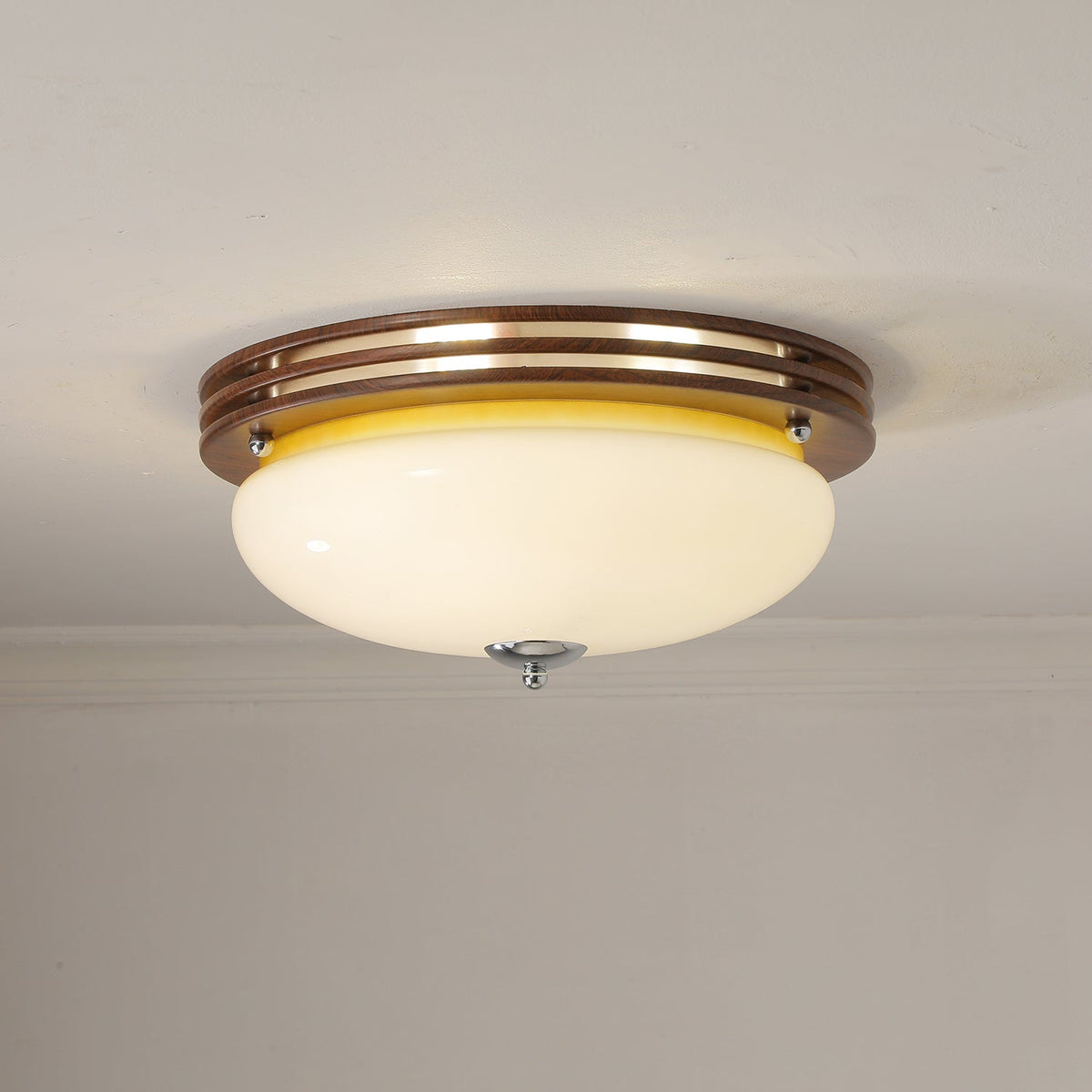 Salora Glass Ceiling Light-Moonnatur
