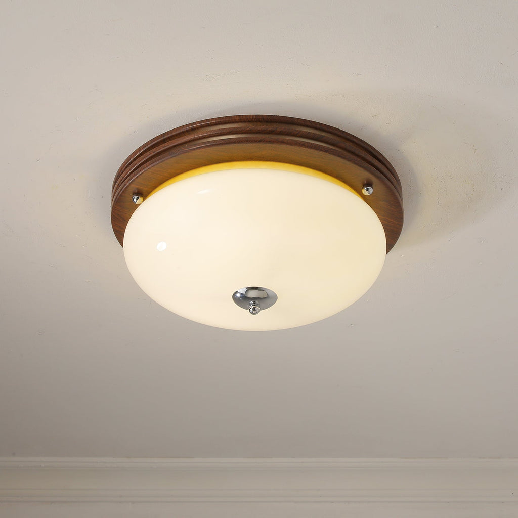 Salora Glass Ceiling Light-Moonnatur