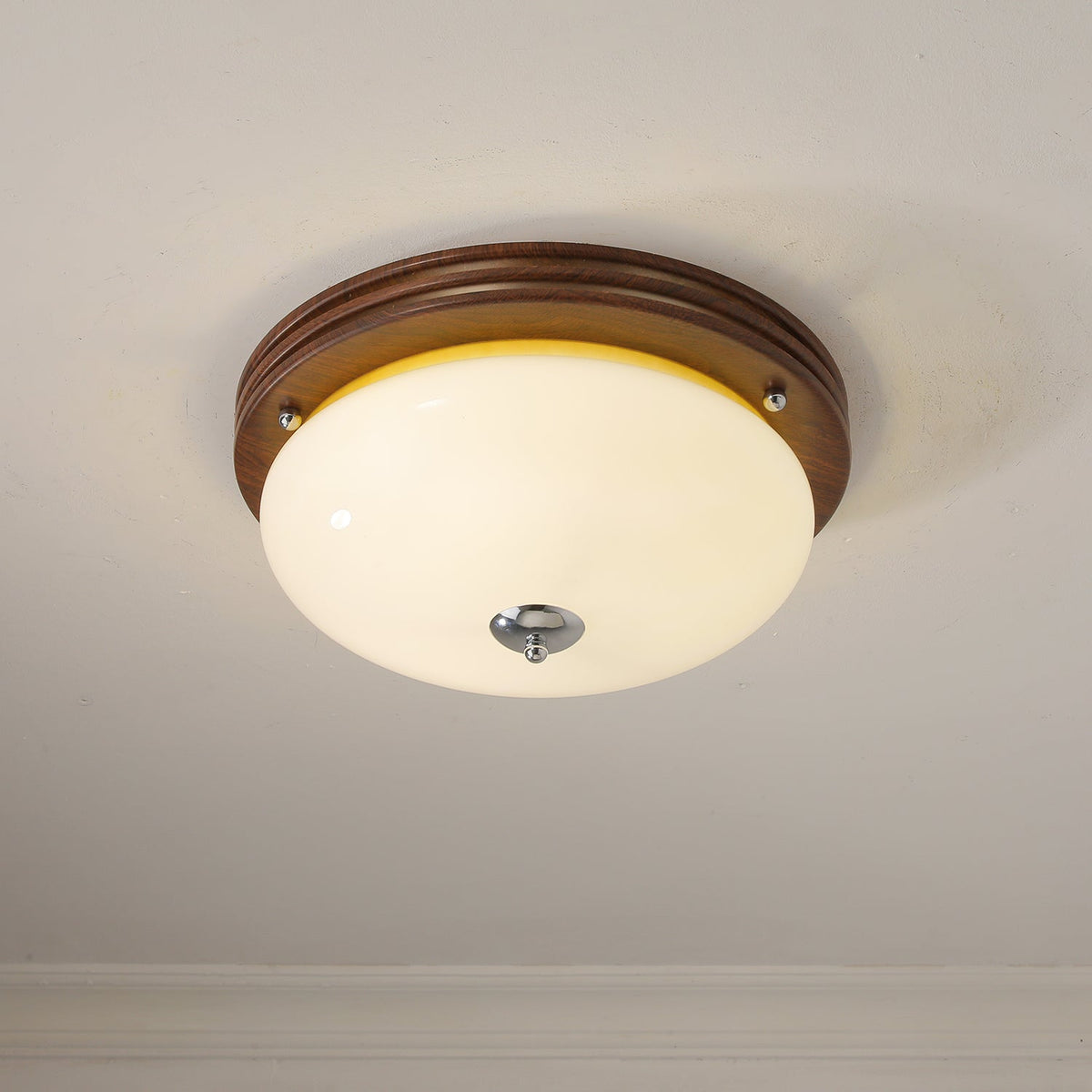 Salora Glass Ceiling Light-Moonnatur