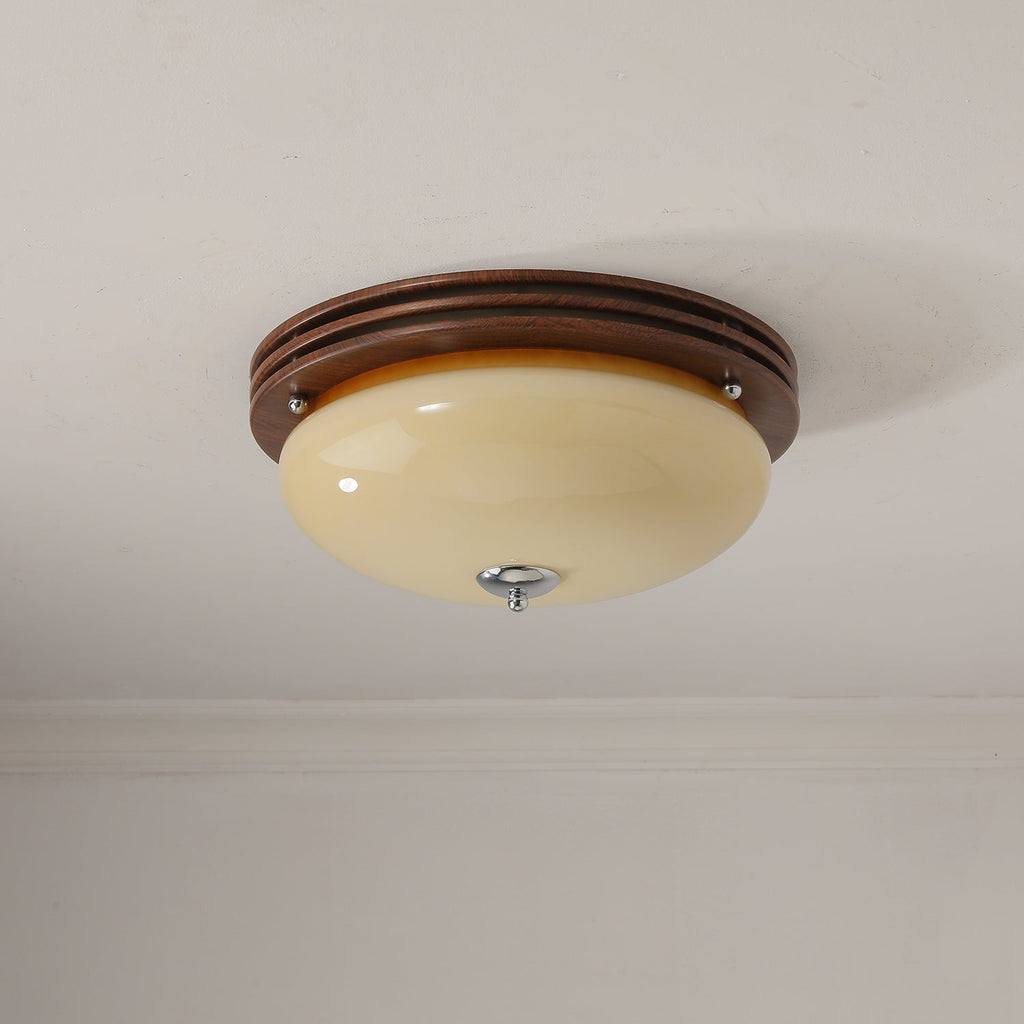 Salora Glass Ceiling Light-Moonnatur
