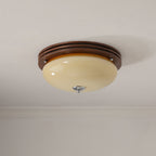Salora Glass Ceiling Light-Moonnatur