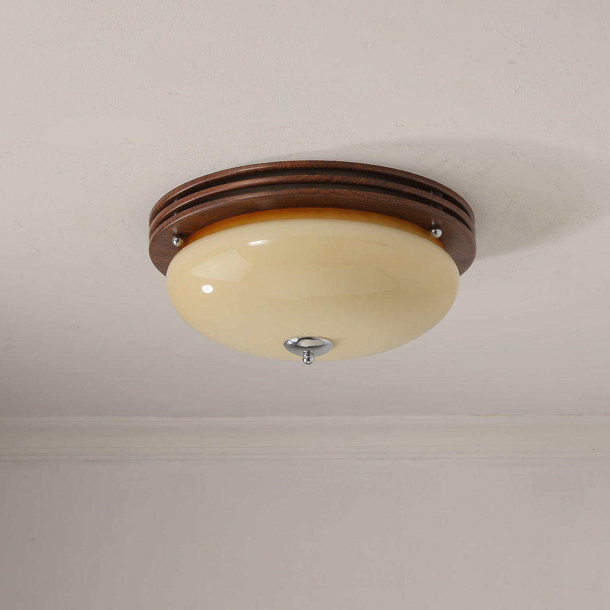 Salora Glass Ceiling Light-Moonnatur