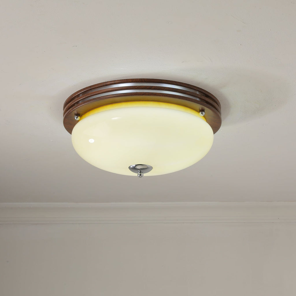 Salora Glass Ceiling Light-Moonnatur