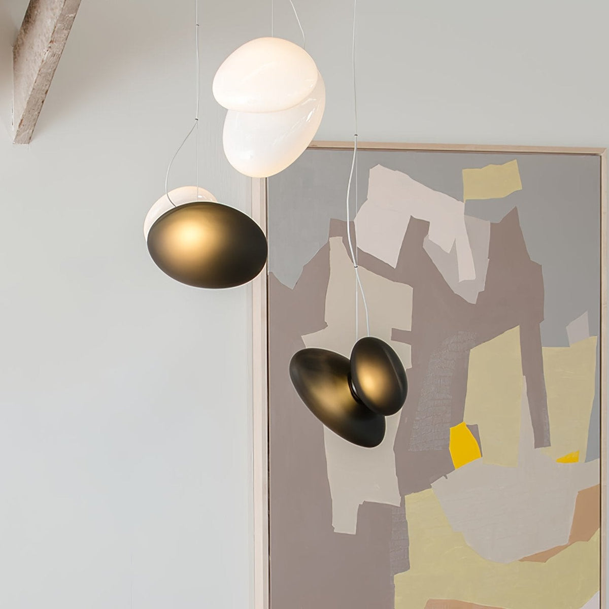 Brackia Glass Pendant Light-Moonnatur