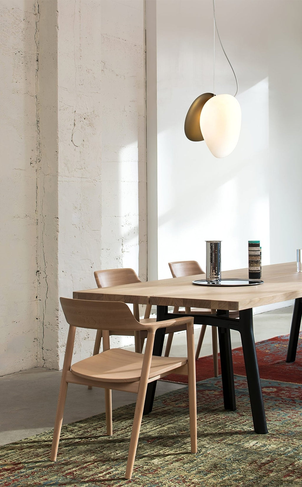 Brackia Glass Pendant Light-Moonnatur