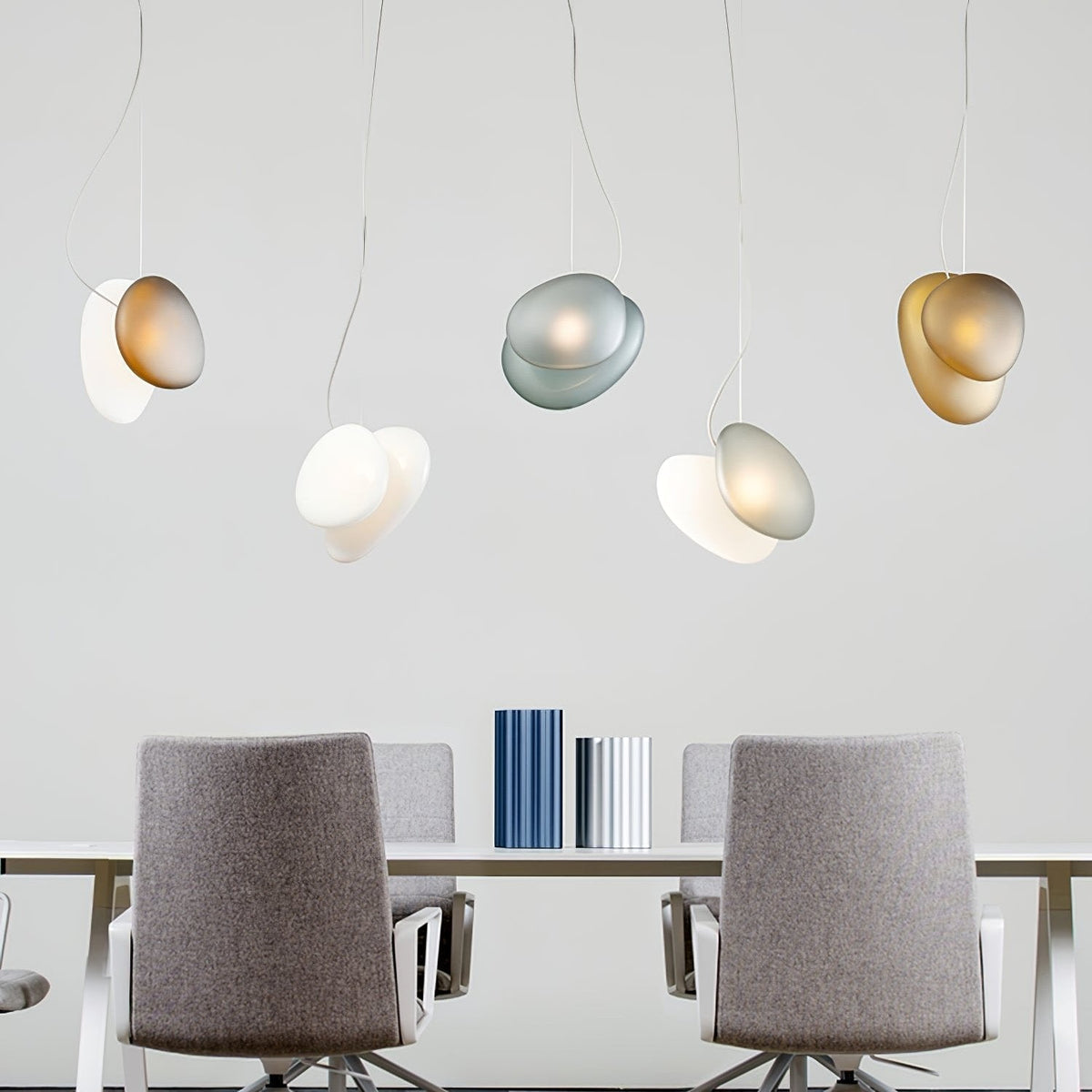 Brackia Glass Pendant Light-Moonnatur