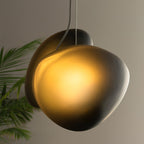 Brackia Glass Pendant Light-Moonnatur