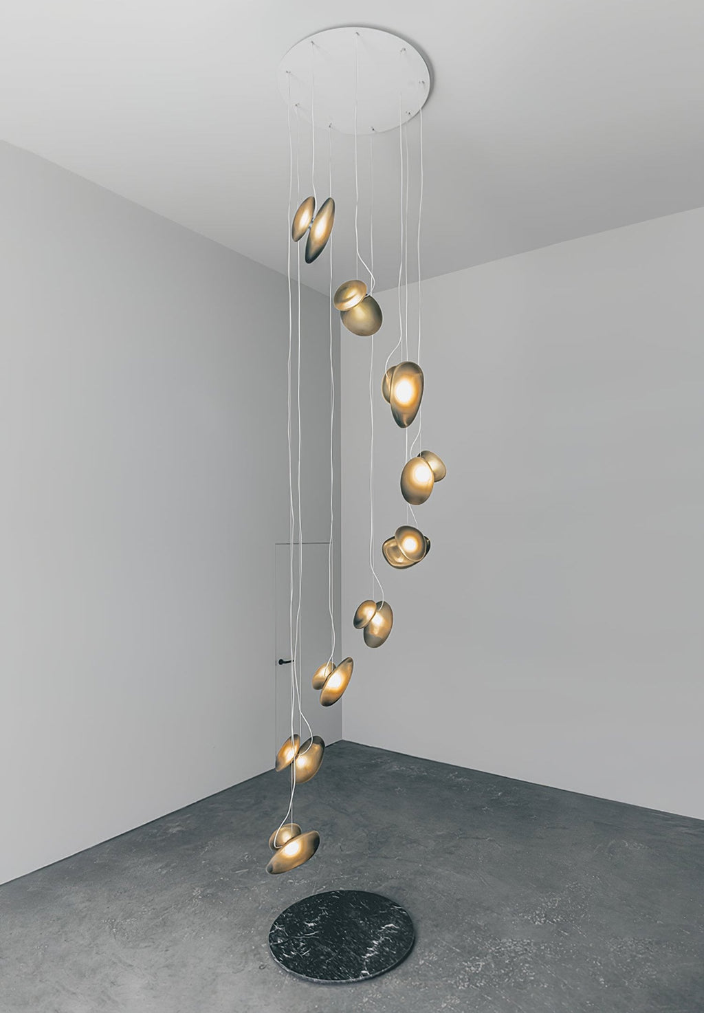 Brackia Glass Pendant Light-Moonnatur