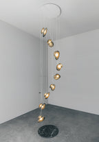 Brackia Glass Pendant Light-Moonnatur
