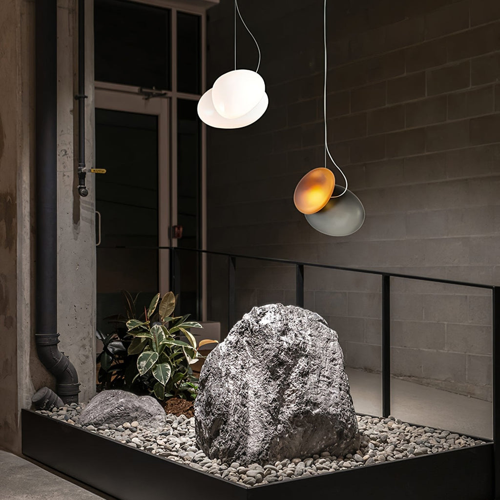 Brackia Glass Pendant Light-Moonnatur
