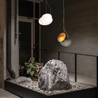 Brackia Glass Pendant Light-Moonnatur