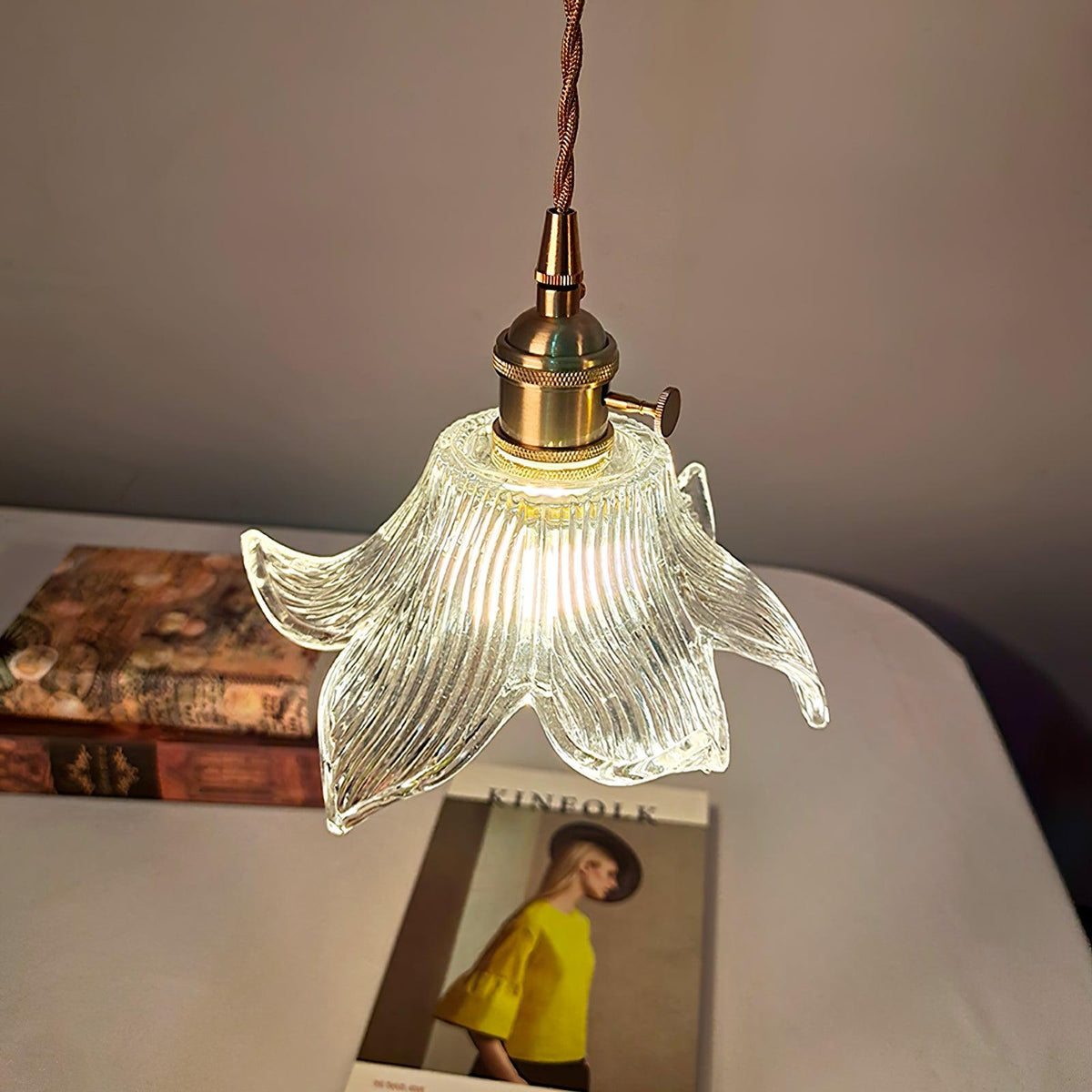 Briereth Glass Pendant Light-Moonnatur