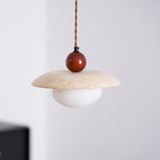 Whitencove Travertine Pendant Light-Moonnatur