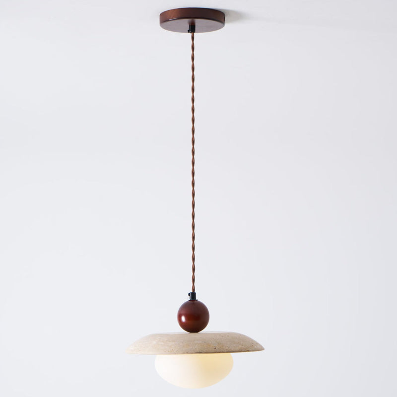 Whitencove Travertine Pendant Light-Moonnatur