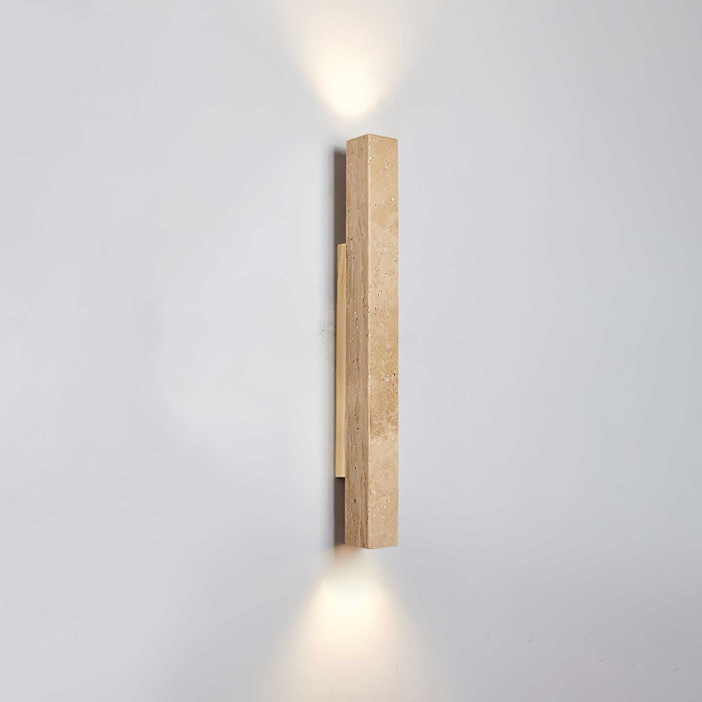 Hadrenvale Travertine Wall Light-Moonnatur