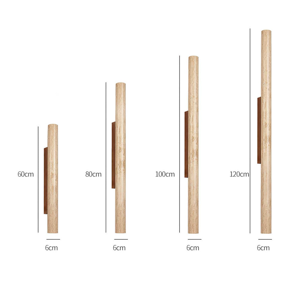 Hadrenvale Travertine Wall Light-Moonnatur