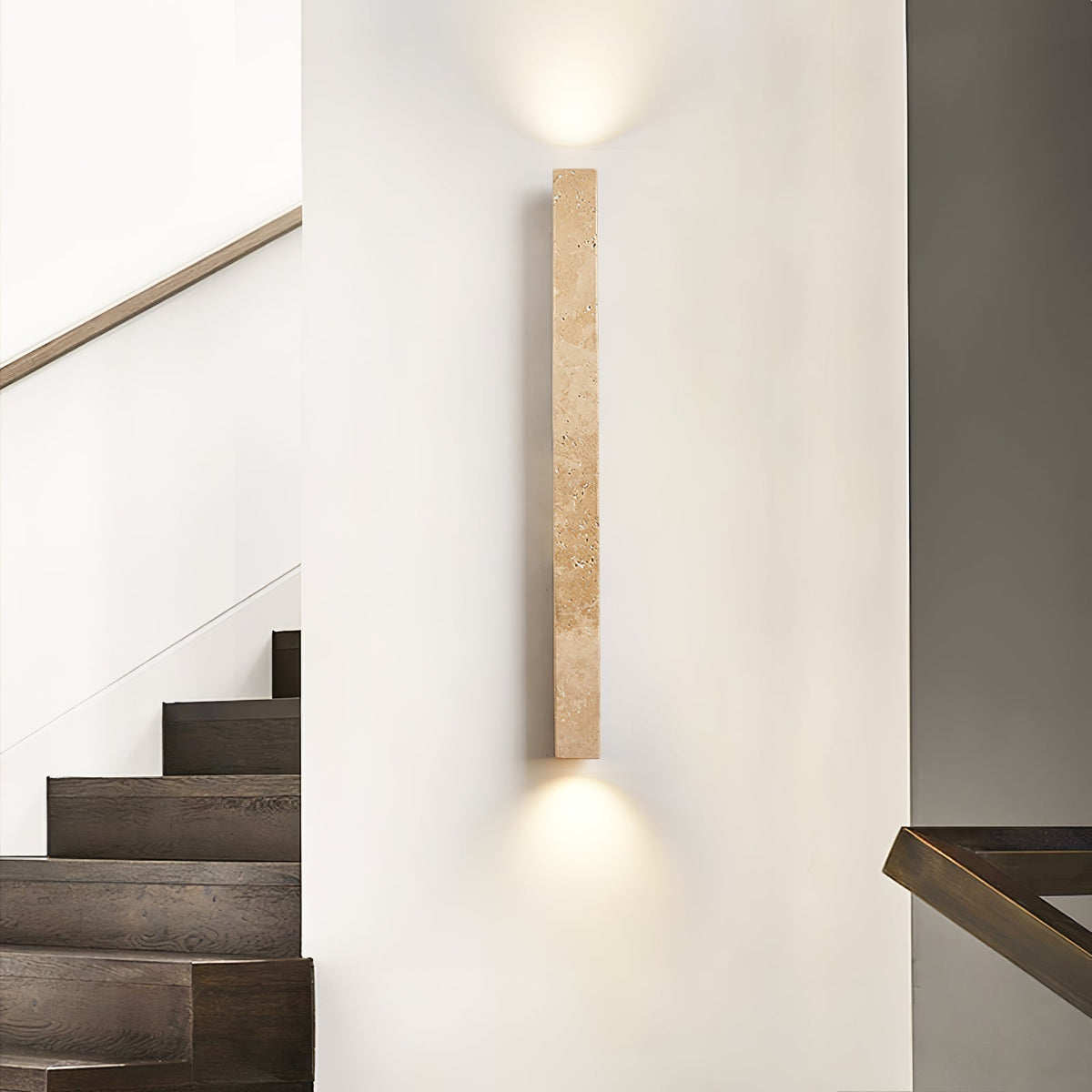 Hadrenvale Travertine Wall Light-Moonnatur