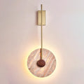 Ainsheath Travertine Wall Light-Moonnatur