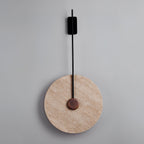 Ainsheath Travertine Wall Light-Moonnatur