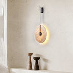 Ainsheath Travertine Wall Light-Moonnatur
