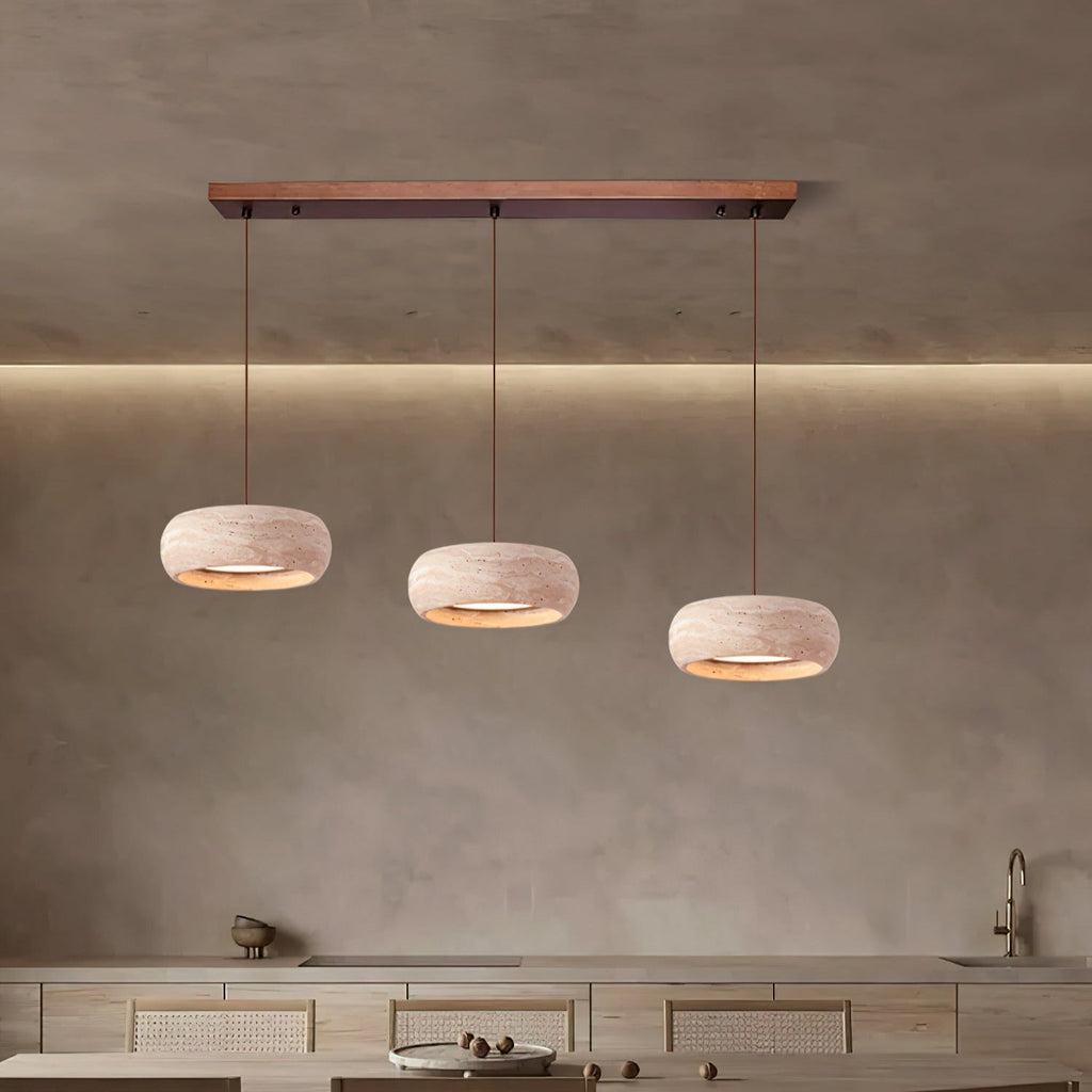 Fendelhill Travertine Pendant Light-Moonnatur