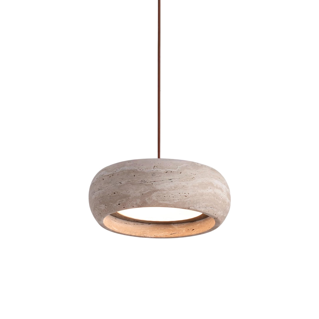 Fendelhill Travertine Pendant Light-Moonnatur