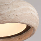 Fendelhill Travertine Pendant Light-Moonnatur