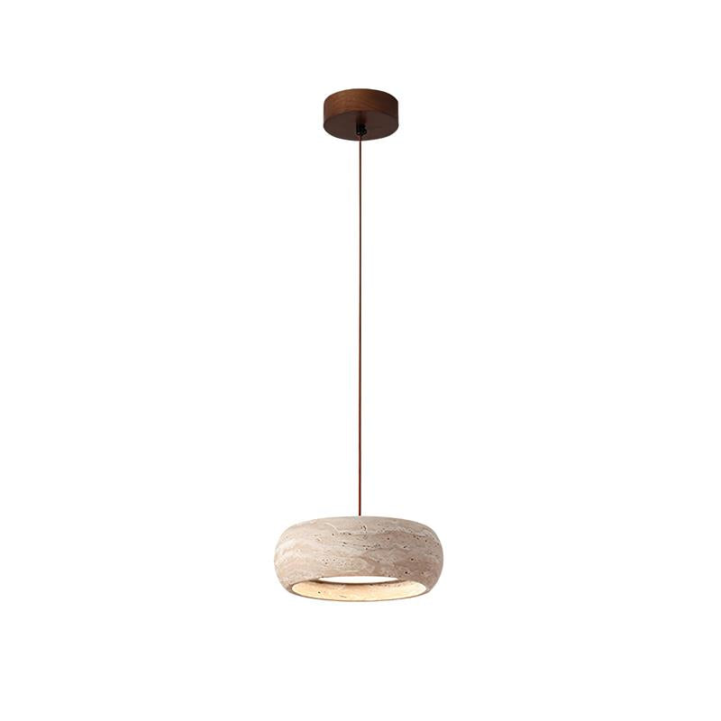 Fendelhill Travertine Pendant Light-Moonnatur