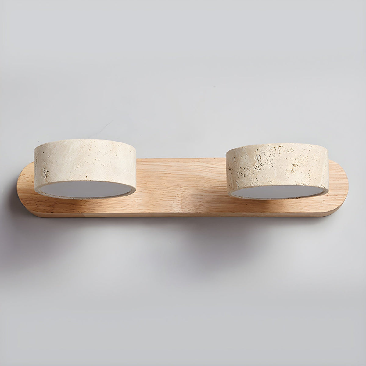Ainswyn Travertine Wall Light-Moonnatur