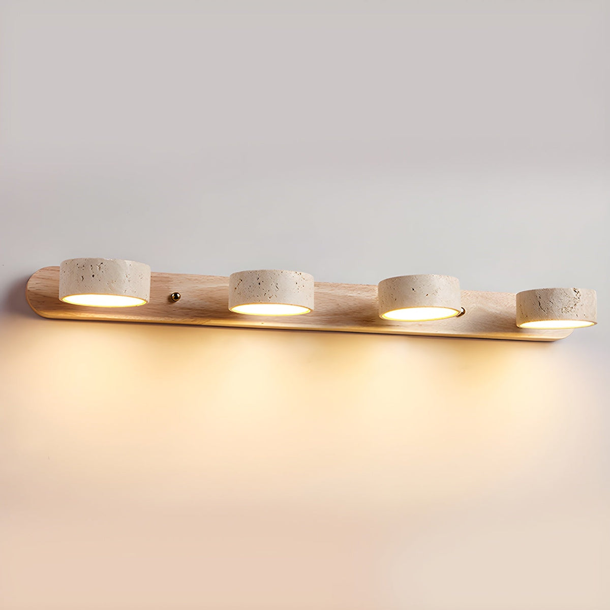 Ainswyn Travertine Wall Light-Moonnatur
