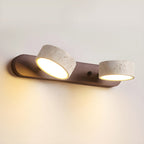Ainswyn Travertine Wall Light-Moonnatur