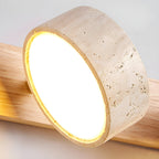 Ainswyn Travertine Wall Light-Moonnatur