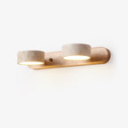 Ainswyn Travertine Wall Light-Moonnatur