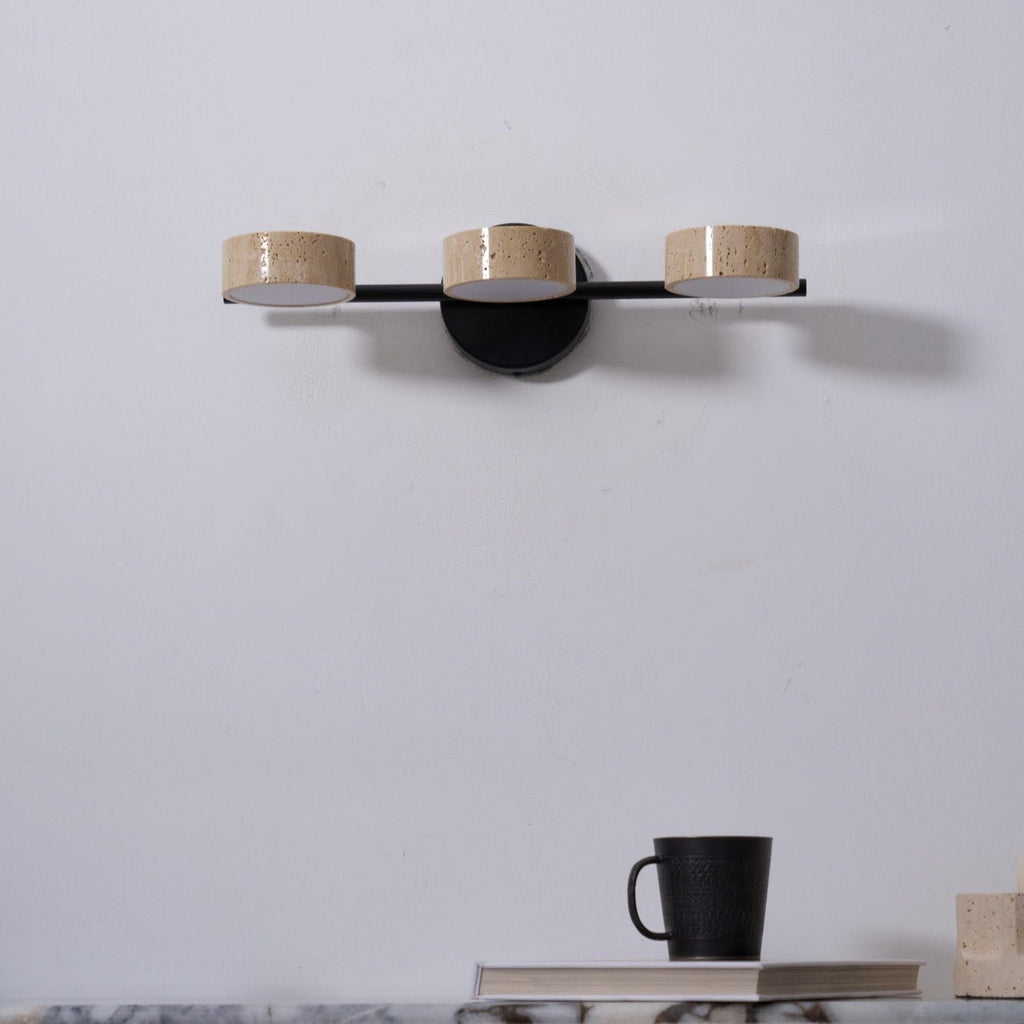 Yardendale Travertine Wall Light-Moonnatur