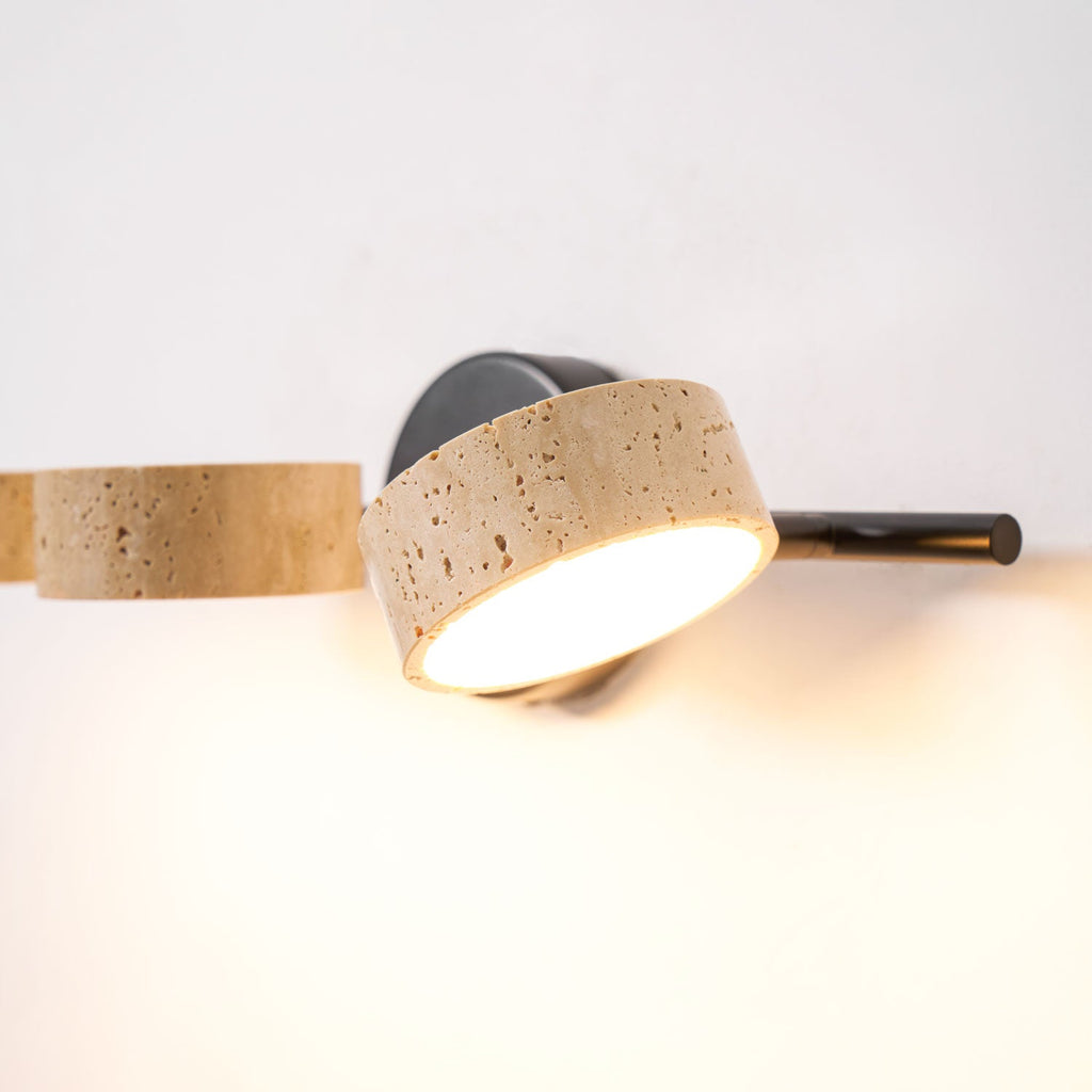 Yardendale Travertine Wall Light-Moonnatur