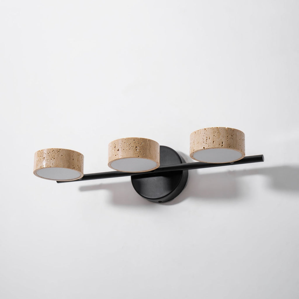 Yardendale Travertine Wall Light-Moonnatur