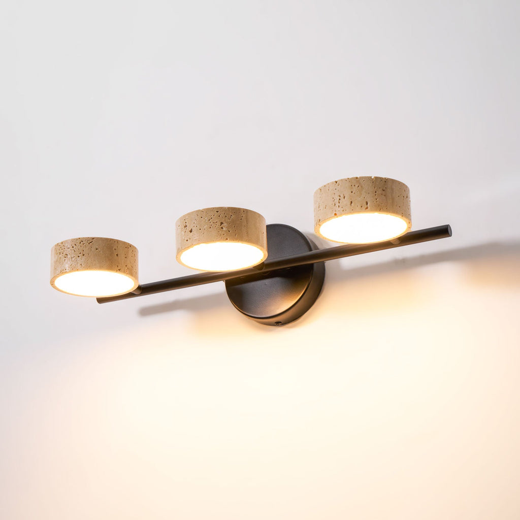 Yardendale Travertine Wall Light-Moonnatur