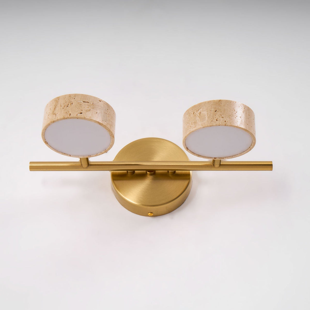 Yardendale Travertine Wall Light-Moonnatur