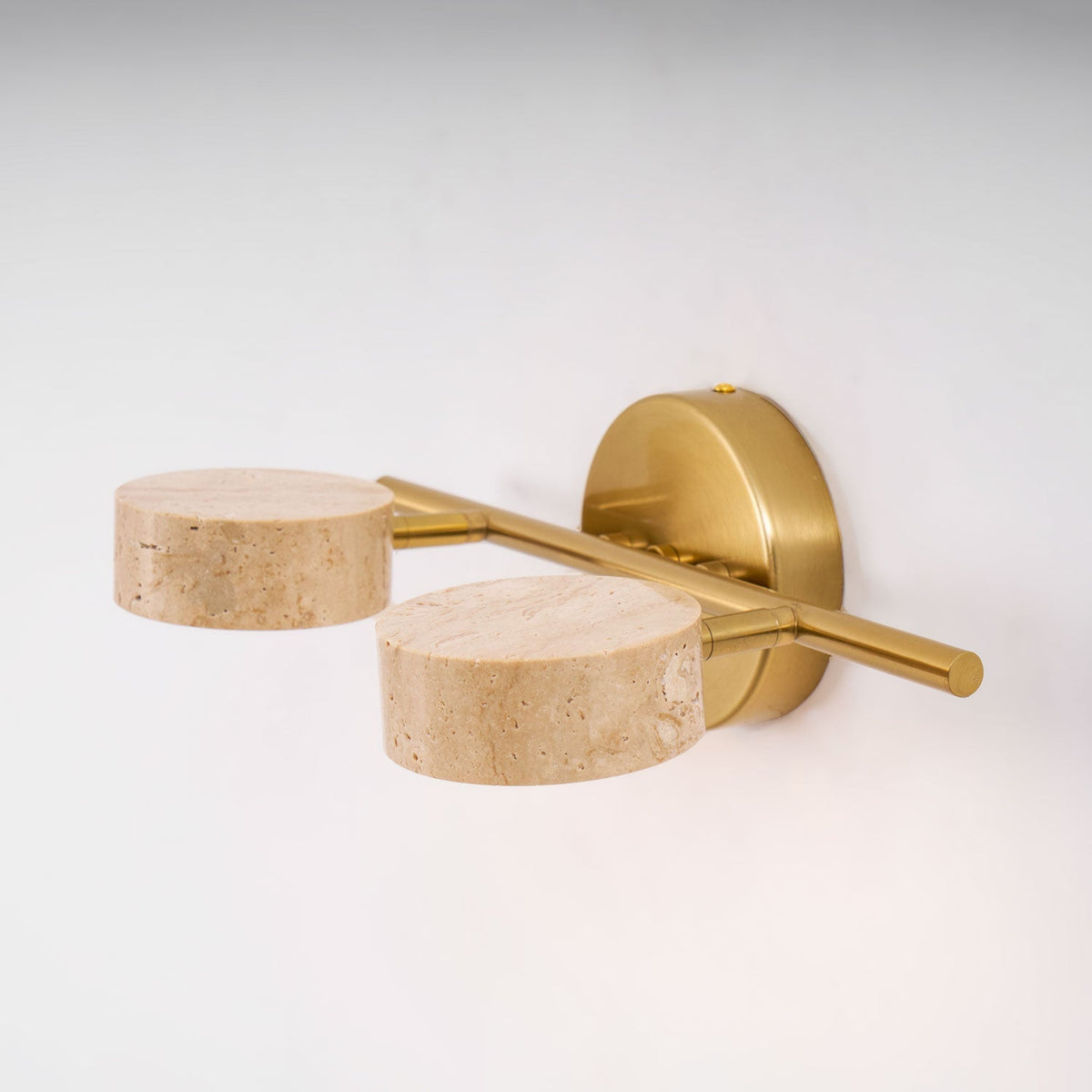 Yardendale Travertine Wall Light-Moonnatur