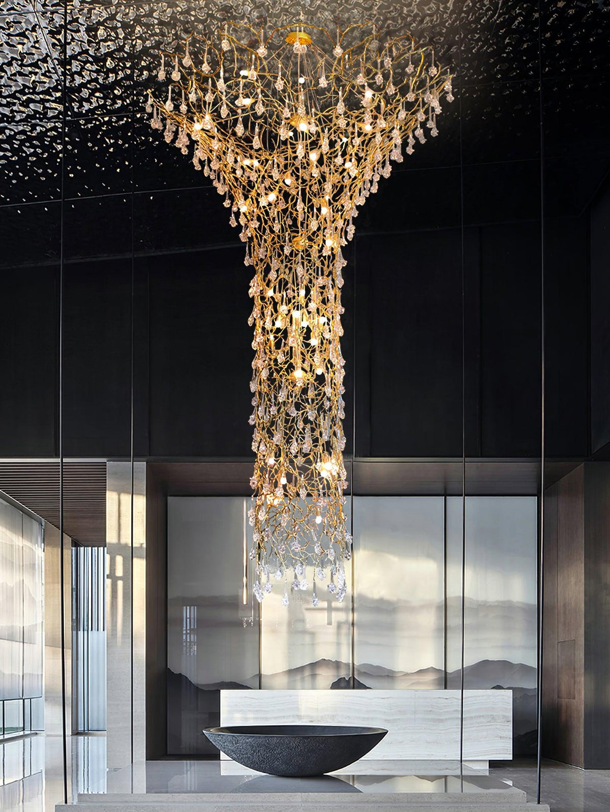 Veldenina Crystal Chandelier-Moonnatur