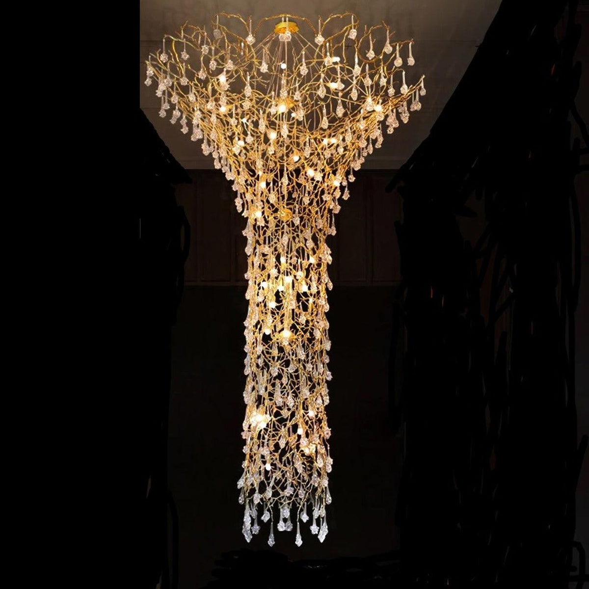Veldenina Crystal Chandelier-Moonnatur