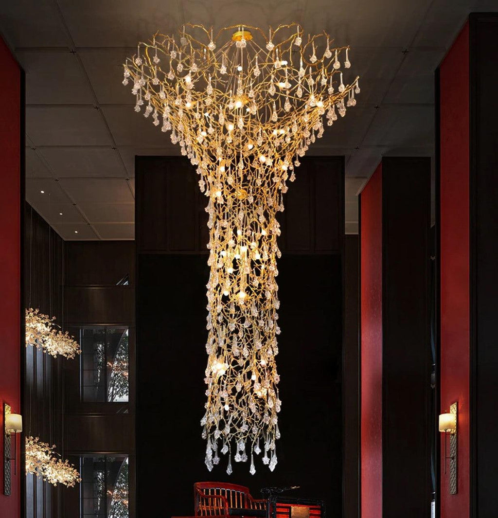 Veldenina Crystal Chandelier-Moonnatur
