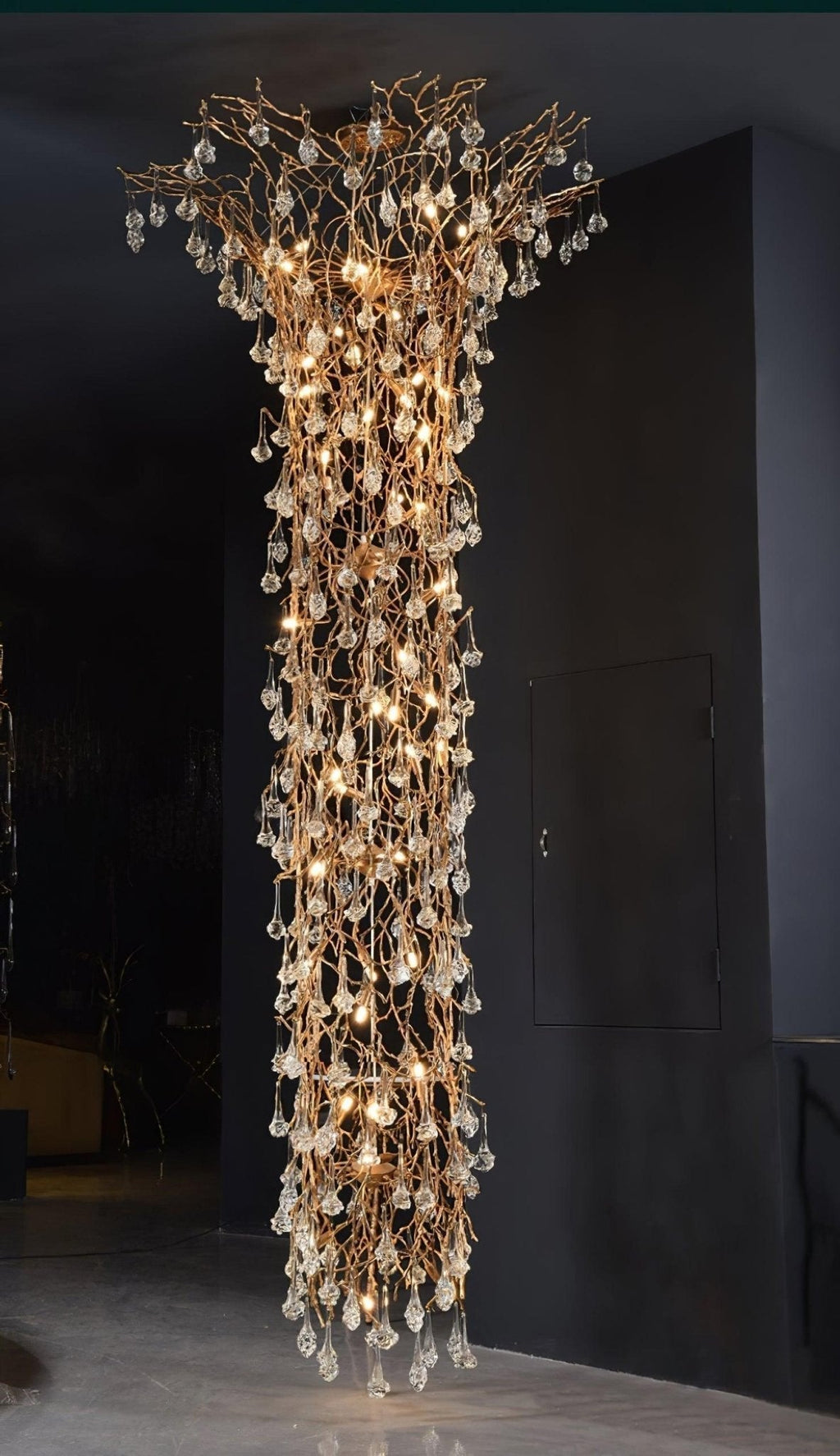 Veldenina Crystal Chandelier-Moonnatur