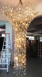 Veldenina Crystal Chandelier-Moonnatur