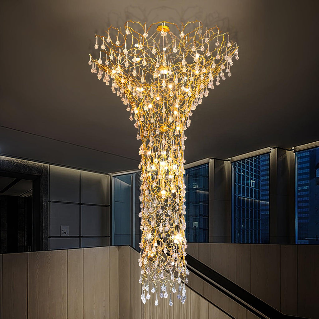 Veldenina Crystal Chandelier-Moonnatur