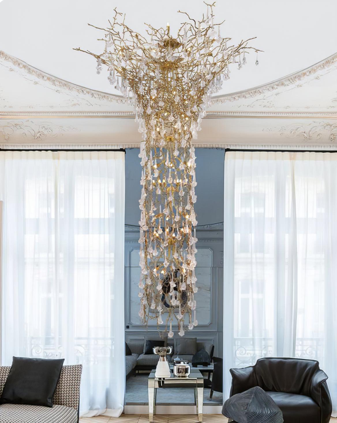 Veldenina Crystal Chandelier-Moonnatur